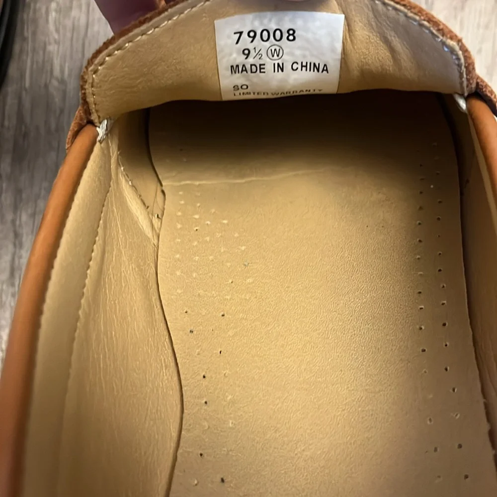 Footjoy Club Casual Shoes‎ Leather Horse Bit Loafers Mens Size 9.5 W